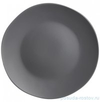 Тарелка 26,5 см серая &quot;Shadow&quot; (4шт.) / 288500