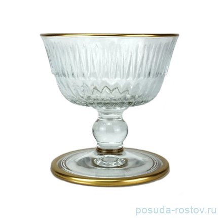 Креманка 9,5 см &quot;С золотом&quot; / 252749