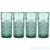 Стаканы для воды 310 мл 4 шт &quot;Timeless /Изумруд&quot; / 211147