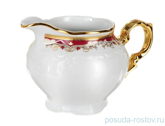 Молочник 250 мл "Мария-Луиза /Королевская лилия на красном" / 204729