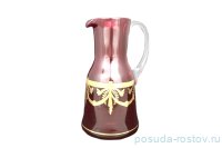 Кувшин для воды 1,5 л красный &quot;Арлекино&quot; / 047655