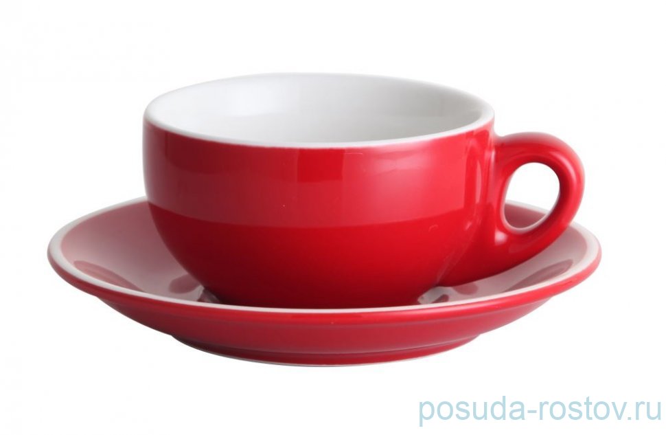 Чайная пара 220 мл 6 шт "Barista /Красная"  / 319827 Чайная пара 220 мл 6 шт "Barista /Красная"  / 319827