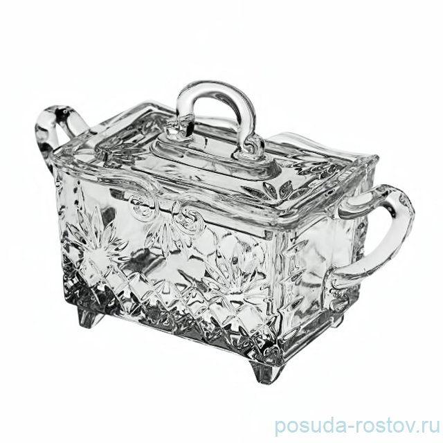 Сахарница 14 см квадратная н/н "BAROQUE" / 104297