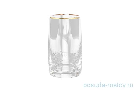 Стакан для воды 250 мл 1 шт &quot;Идеал /Отводка золото&quot; / 121017
