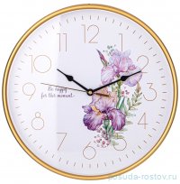 Часы настенные 30.5 см &quot;Irises&quot; / 329800