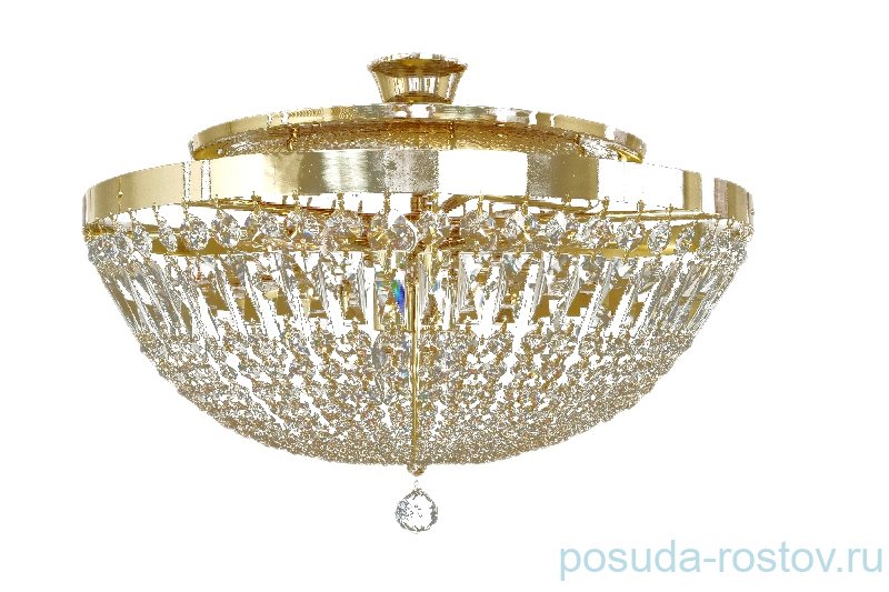 Люстра 9 рожковая золото  Titania Lux "Титания люкс" / 004397