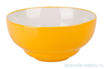 Салатник 14,5 см жёлтый, белый внутри &quot;Вехтерсбах&quot; / 034597