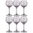 Рюмки 85 мл 6 шт &quot;Графика /Графит&quot; / 355050