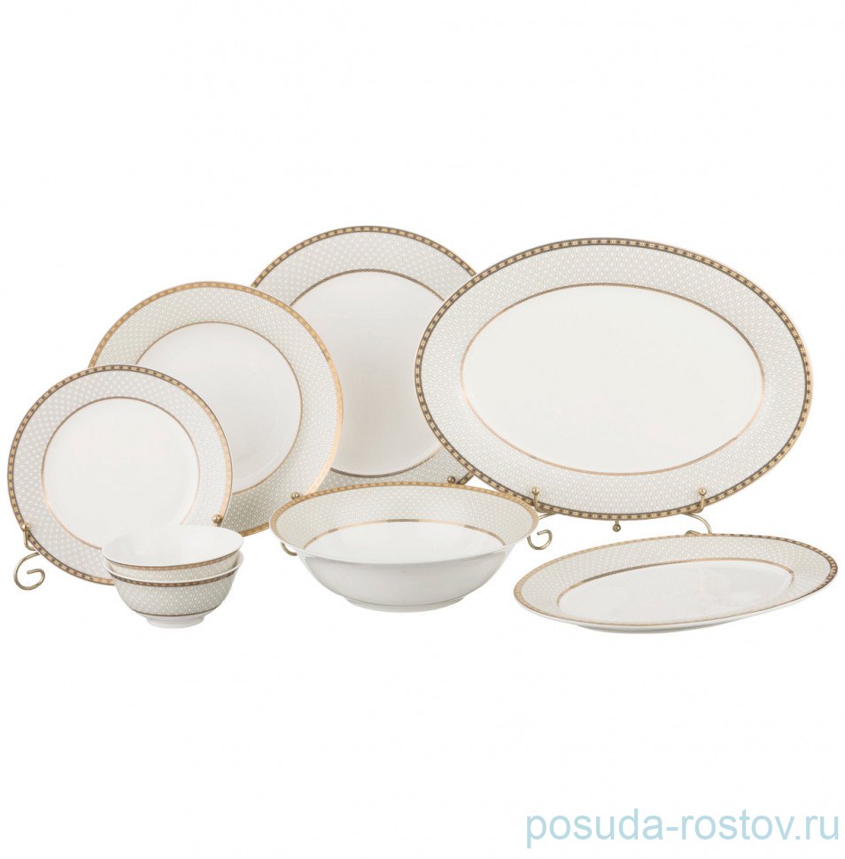 Столовый сервиз на 6 персон 23 предмета (без супника) "Classic" / 193743