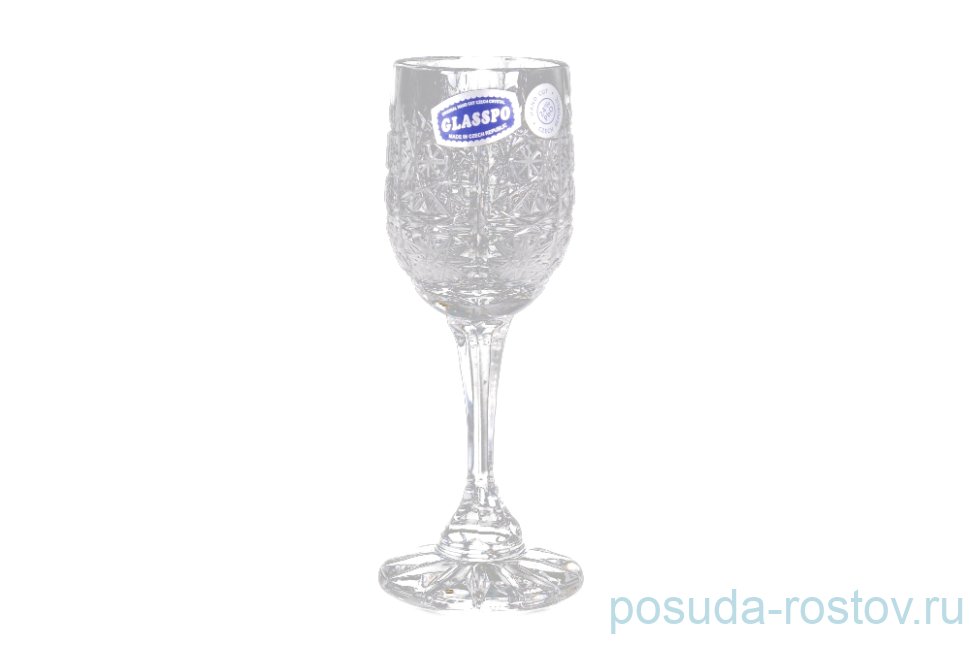 Рюмки 45 мл 6 шт "Glasspo /Хрусталь резной" / 006654