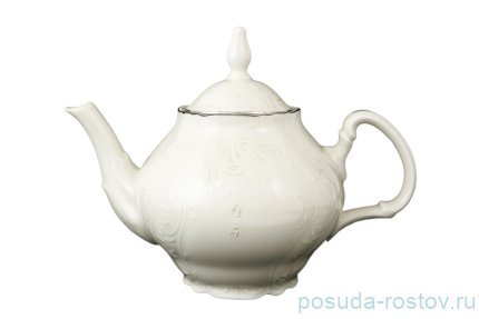 Заварочный чайник 1,2 л &quot;Бернадотт /Платиновый узор /СК&quot; / 086639