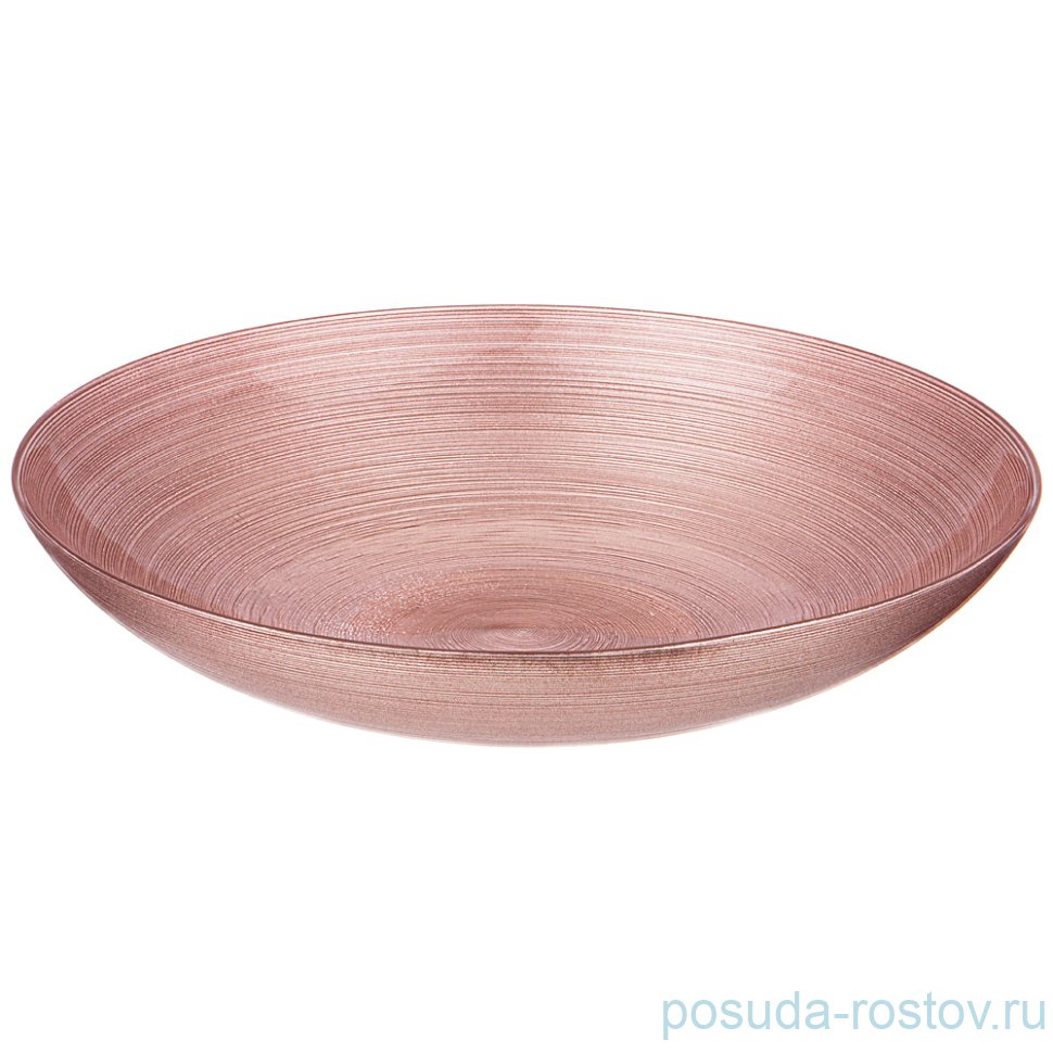 Блюдо 30 х 6,5 см круглое "Miracle dust rose" / 220627