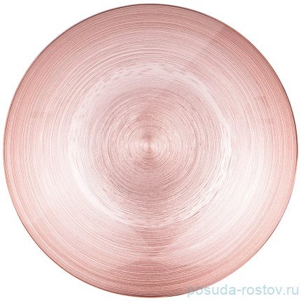 Блюдо 30 х 6,5 см круглое &quot;Miracle dust rose&quot; / 220627