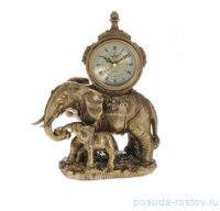 Часы настольные 23,5 х 13,5 х 31 см &quot;Слоны&quot; / 056989