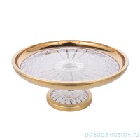 Блюдо 15 см н/н &quot;Снежинка с золотом 2&quot; / 222421