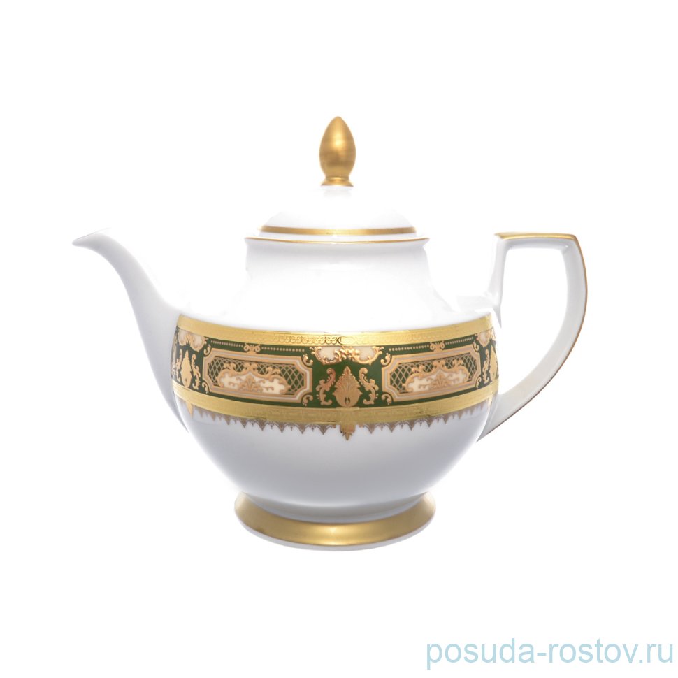 Заварочный чайник "Донна /Зелёная в золотой роскоши" / 198286 Заварочный чайник "Донна /Зелёная в золотой роскоши" / 198286