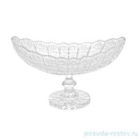 Ваза для фруктов 30,5 см н/н Ладья &quot;Хрусталь резной&quot; / 132374