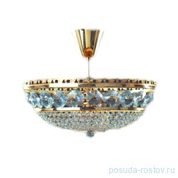 Люстра 6 рожковая хрусталь  Titania Lux "Титания Люкс" h-45 см, диаметр-45 см / 075481