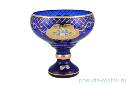 Ваза для конфет 20 см н/н &quot;Лепка синяя&quot; И-В 3 / 097872