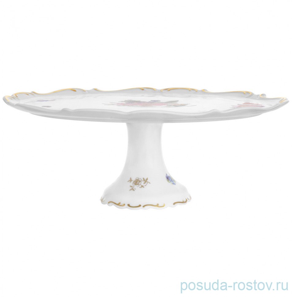 Тортница 24 см н/н "Барокко /Цветы" / 301403 Тортница 24 см н/н "Барокко /Цветы" / 301403