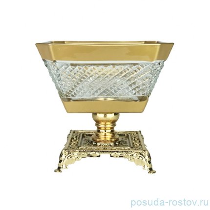 Ваза для конфет 11 х 10 см н/н низкая &quot;Barok 2&quot; / 256482