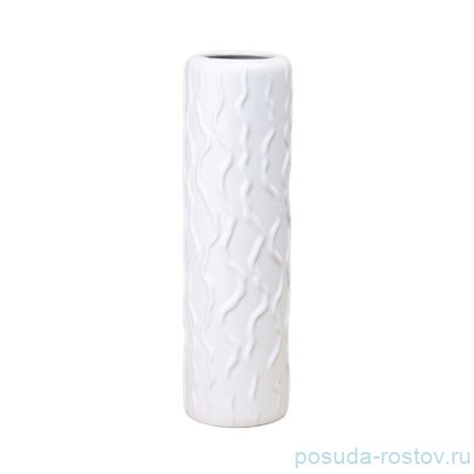 Ваза для цветов 13,5 х 46 см белая &quot;Ностальжи&quot; / 346427