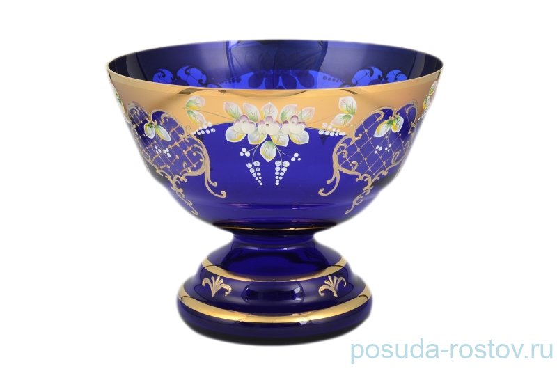 Фруктовница 26 см н/н "Лепка синяя" S-A / 096768