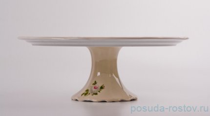 Тортница 33 см н/н &quot;Алвин бежевый&quot;  / 001579