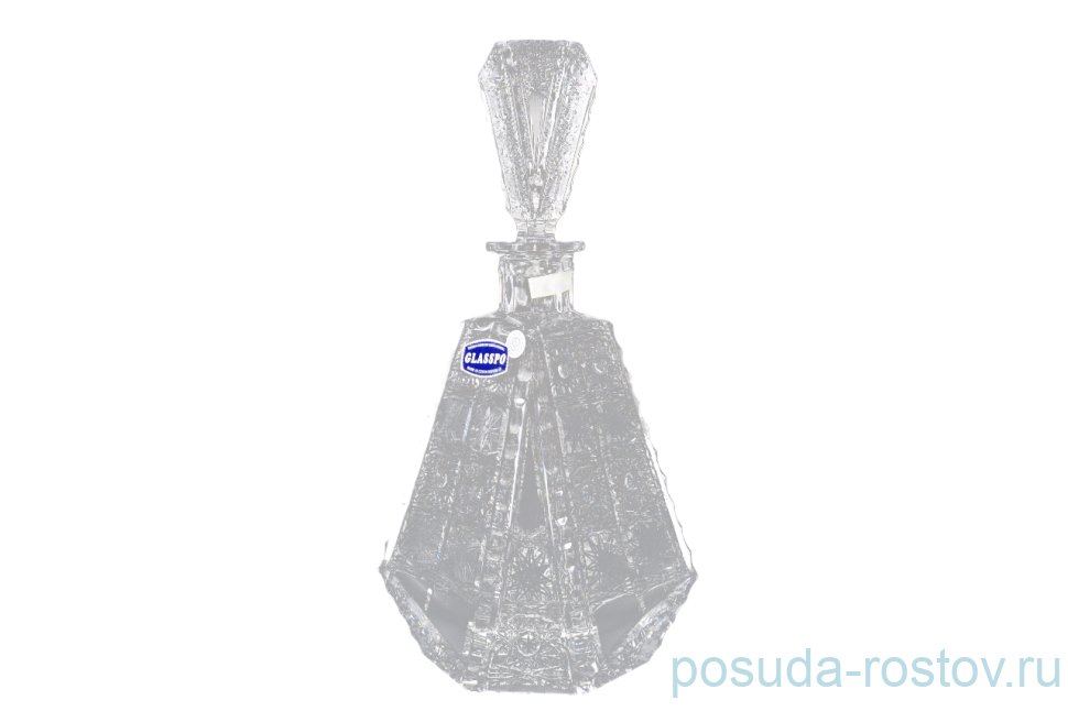 Графин 750 мл "Glasspo /Хрусталь резной" / 053355 Графин 750 мл "Glasspo /Хрусталь резной" / 053355