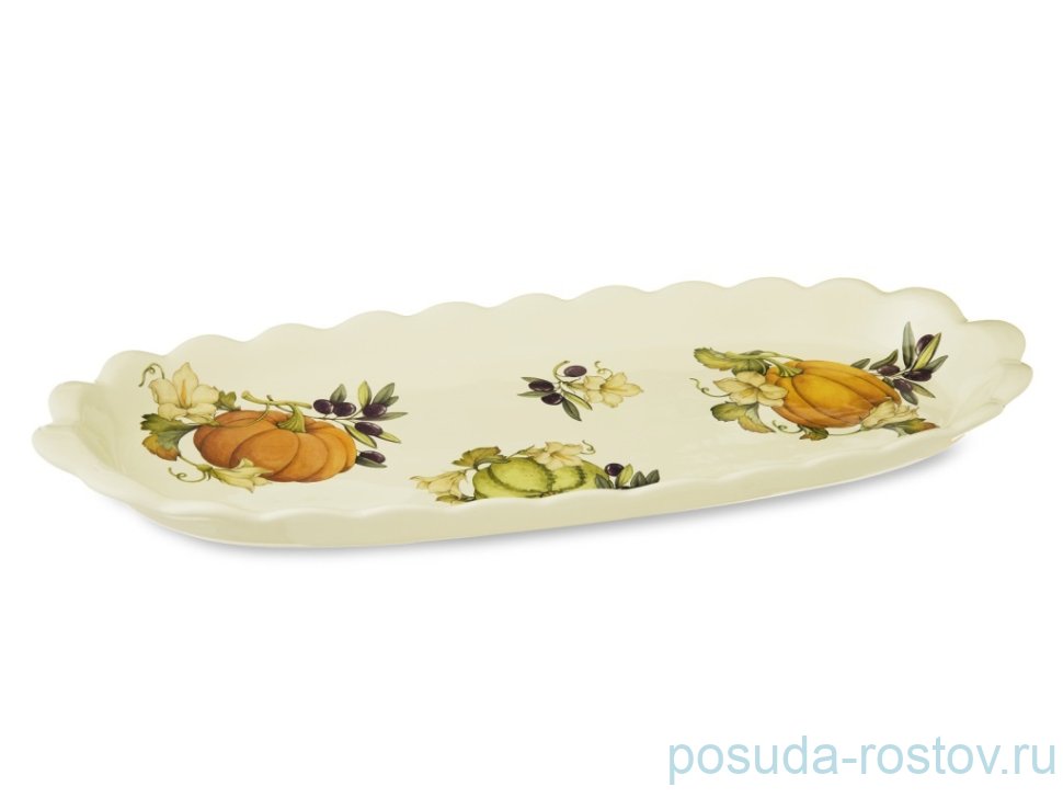 Блюдо для рыбы 60 х 23 см "Artigianato ceramico /Тыква" / 149398