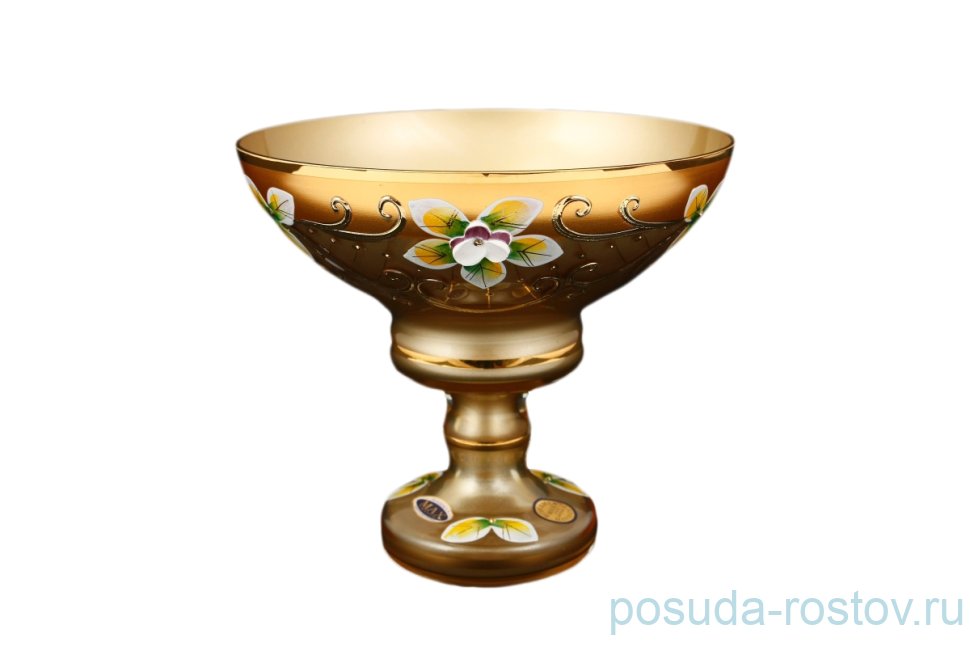 Конфетница 13 см н/н "Лепка золотая" SC / 107845