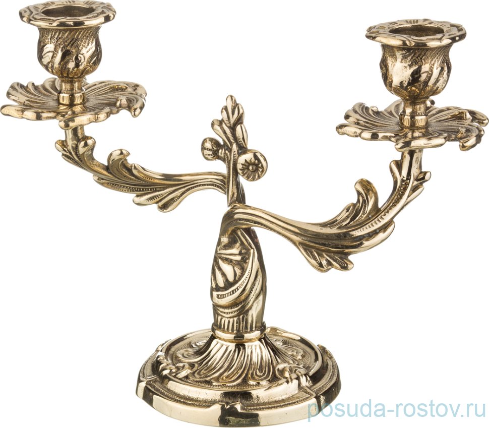 Подсвечник 21,5 см 2-х рожковый "Stilars" / 224857 Подсвечник 21,5 см 2-х рожковый "Stilars" / 224857