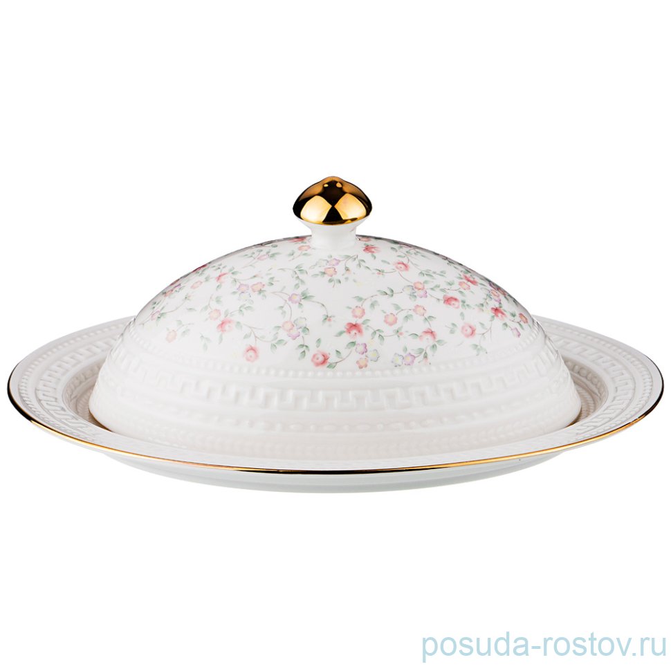 Блюдо 25 х 18 х 11 см с крышкой "фабьен" / 193890