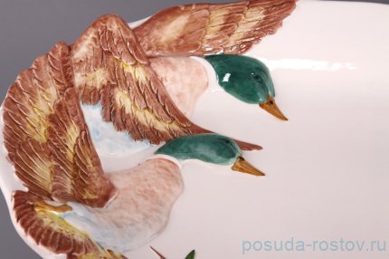 Блюдо 60 х 39 х 7 см овальное &quot;утка&quot; / 170600