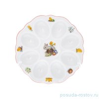 Блюдо для яиц 20 см &quot;Корона /Весна /Кролики&quot; / 255586