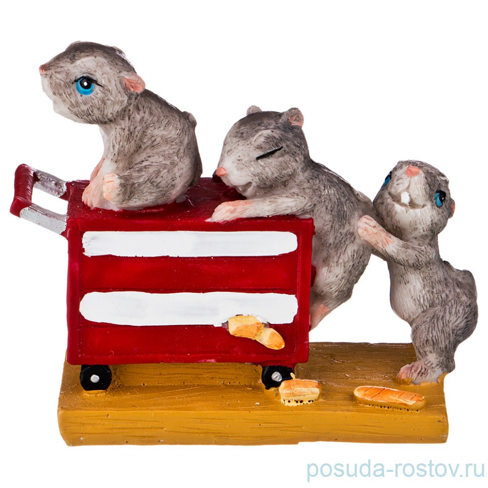 Фигурка 11 х 4,3 х 9 см "Мышки" / 256869