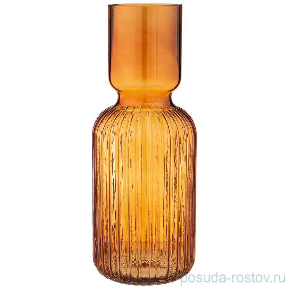 Ваза для цветов 12 х 31 см "Amelie amber" / 336354
