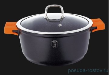 Кастрюля 32 см с крышкой &quot;Granit Diamond Line&quot; / 106952