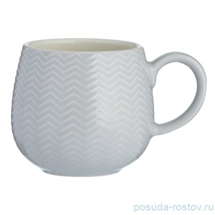 Кружка 350 мл серая &quot;Embossed&quot; / 296451