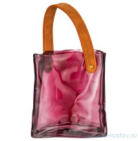 Ваза для цветов 15,5 х 7,5 х 16,5 см &quot;Emy purple&quot; / 336408