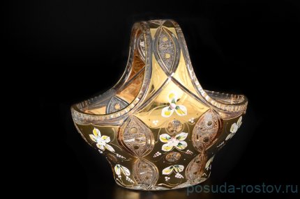 Корзинка 30 см &quot;Хрусталь с золотом&quot; / 024238