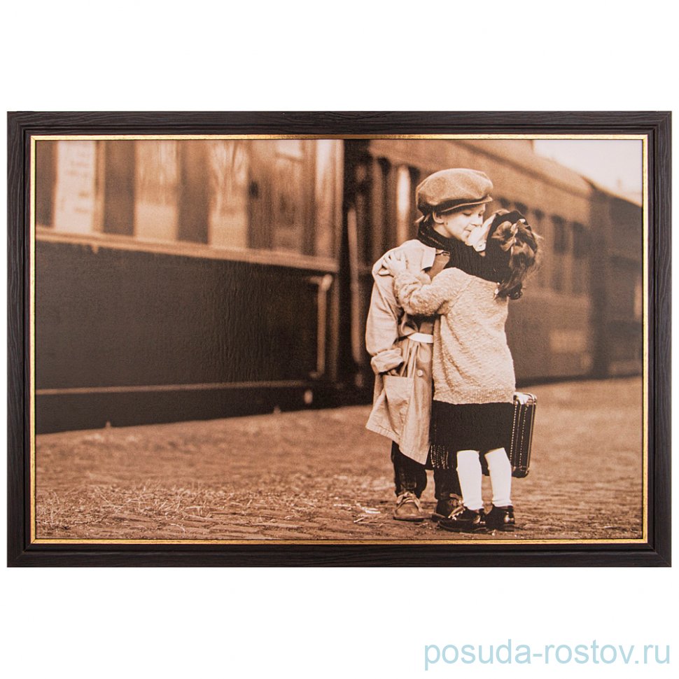 Фотопостер 61 х 92 см "Дети" /рамка венге с золотом / 270160