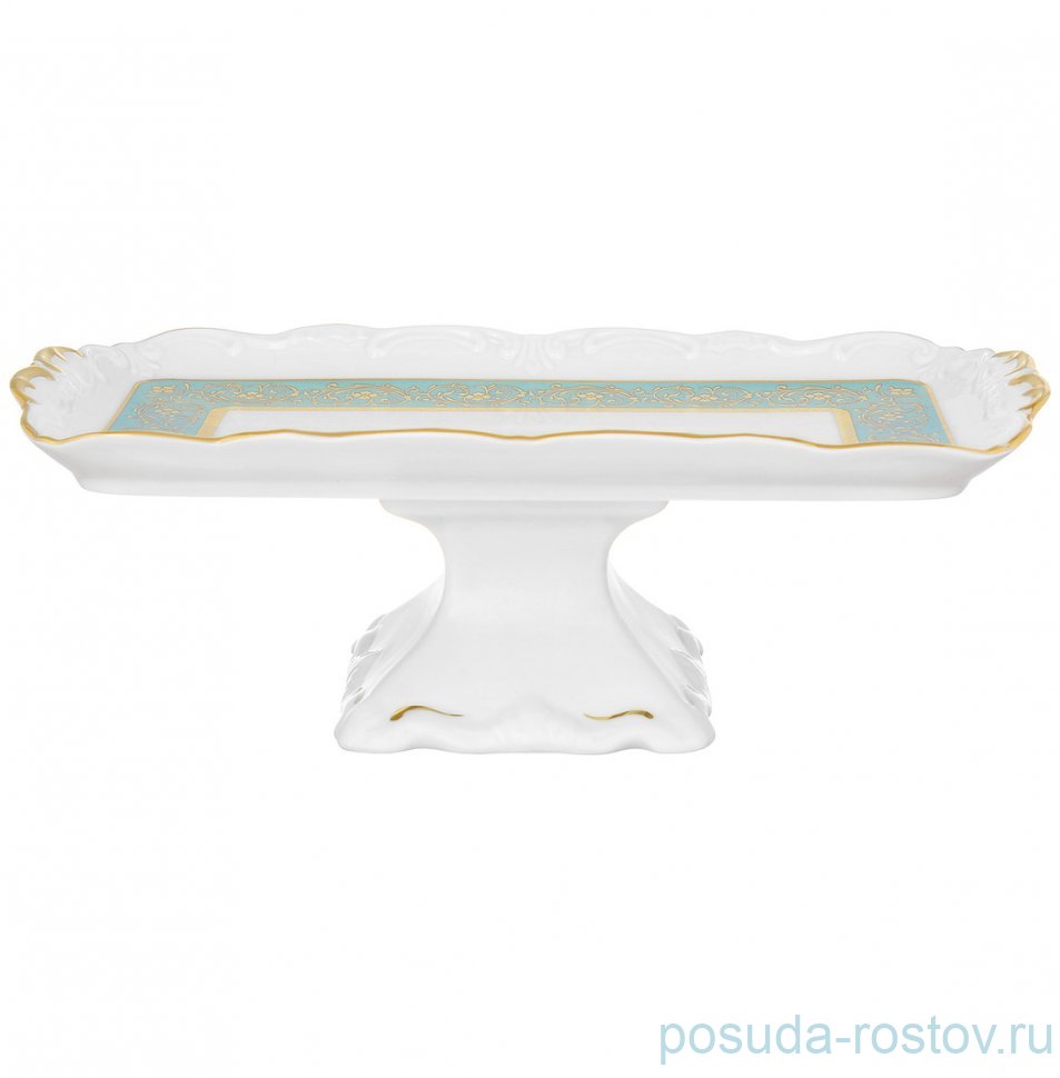 Рулетница 26 см н/н "Мария-Тереза /Цветочная роспись /Бирюза" / 308219 Рулетница 26 см н/н "Мария-Тереза /Цветочная роспись /Бирюза" / 308219