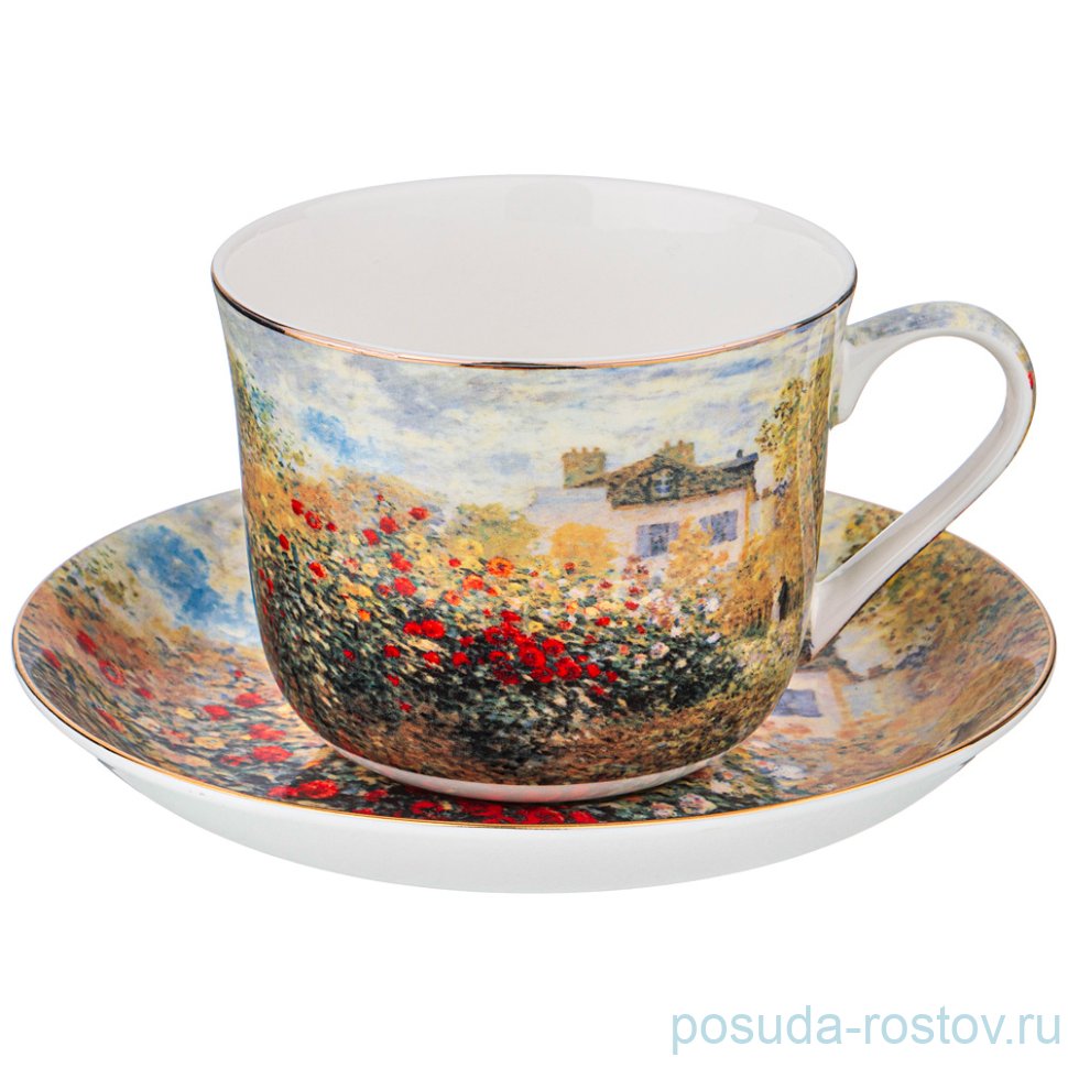 Чайная пара 500 мл 1 шт "К. Моне /Сад" / 224383