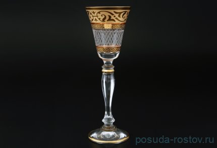 Рюмки 50 мл 6 шт &quot;Виктория /Махараджа золото /Каро&quot; / 100665