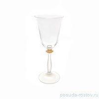 Бокалы для белого вина 185 мл 6 шт &quot;Анжела /Золотой ободок&quot; AS Crystal / 235696