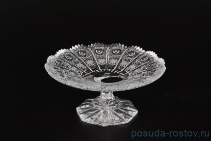 Вазочка 15 см н/н &quot;S.Crystal /Хрусталь резной&quot; / 060312