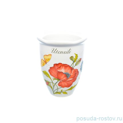 Подставка для кухонных принадлежностей 15 см &quot;Artigianato ceramico /Ботанический сад&quot; / 228240