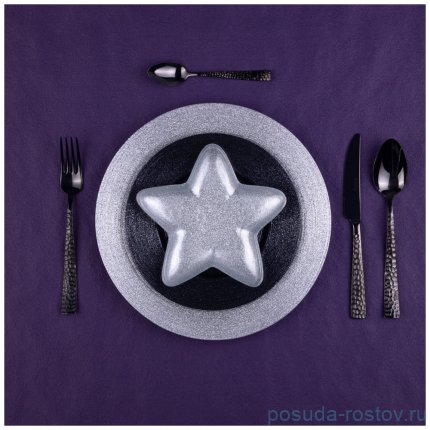 Тарелка 28 см &quot;Miracle silver shiny&quot; / 226067