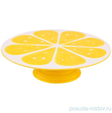 Тортница 31 х 31 х 8 см &quot;Лимон&quot; / 230667